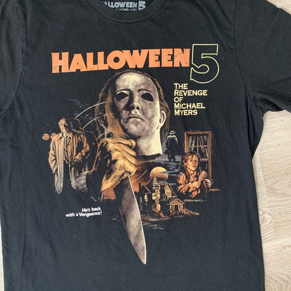 Halloween 5 the Revenge of Micheal Myers Graphic T-Shirt